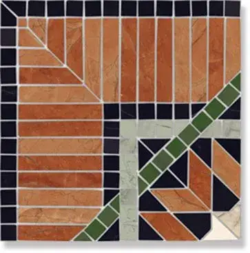 Декор Via Appia Cant. Corfu Multicolor 21.7x21.7