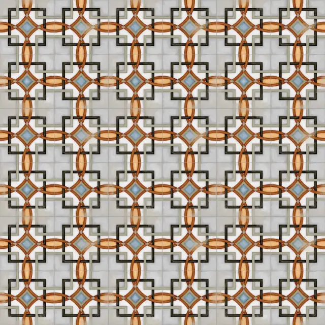 Декор Fornos Multicolor 20x20