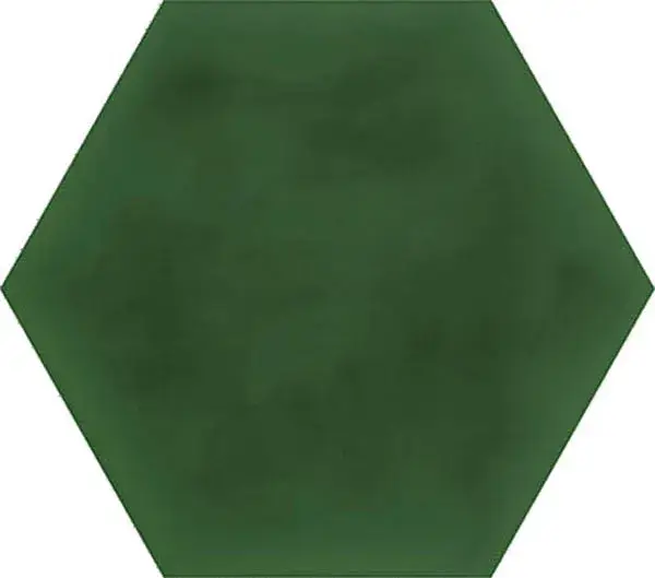 Керамогранит Zero Hexagono Figuli Green 15x17