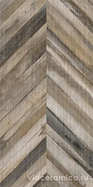 Керамическая плитка Rafters Dark Chevron Rett. 60x120