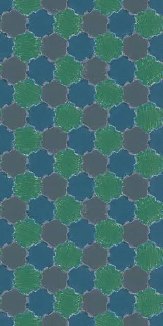 Керамическая плитка W&S D EXA BLUE  120x240