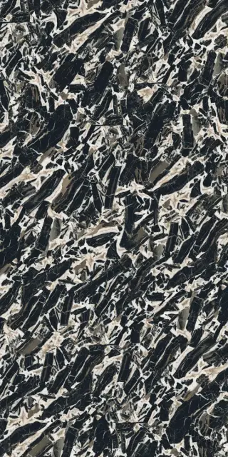 Керамогранит ETOILE BROWN RIVER GLO 6MM 120X240 RET