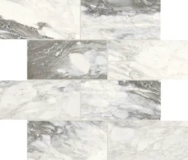 Мозаика ETOILE RENOIR GLO 6MM MUR 7,5X15