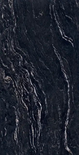 Керамогранит SENSI GEMS TITANIUM BLACK  LUX+ RET 160X320