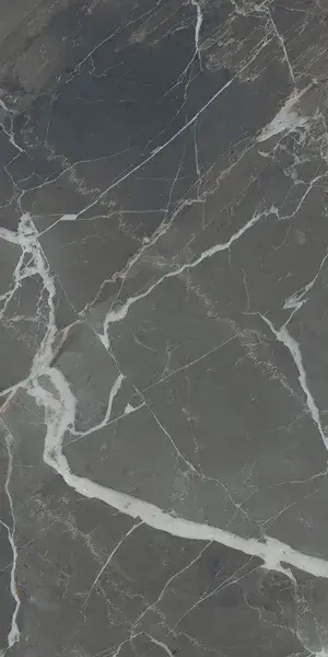 Керамогранит STONES 2.0 CALACAT.BLACK GLOSSY RT	40X80