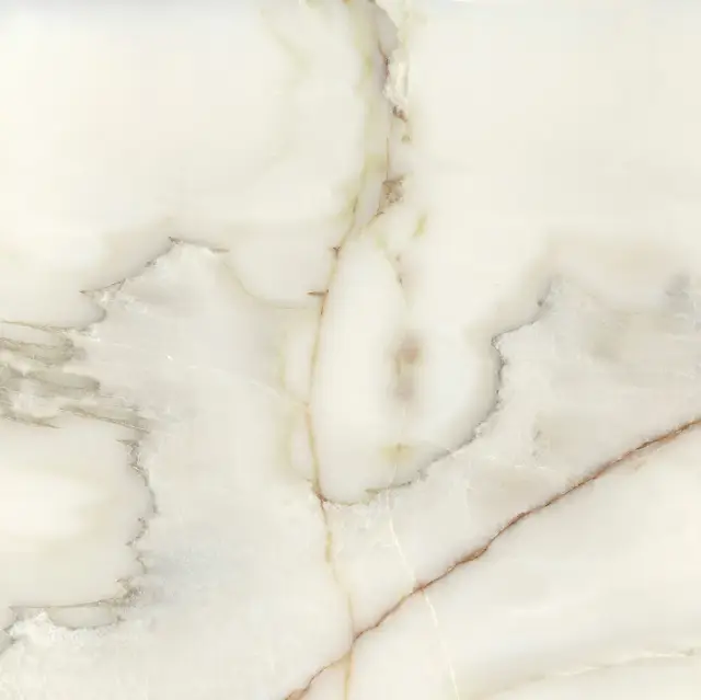 Керамогранит  BIJOUX ONYX BLANCHE MAT 6MM R 160X160