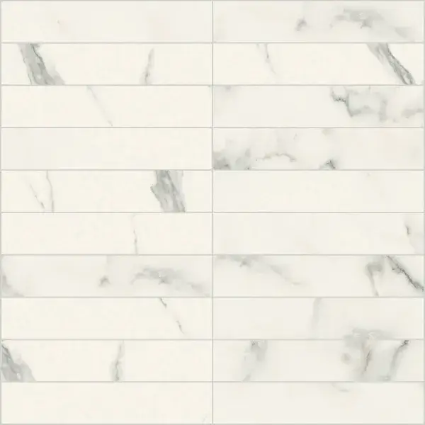 Мозаика I CLASSICI STATUARIO MOS.3X15 GLOSSY 30X30