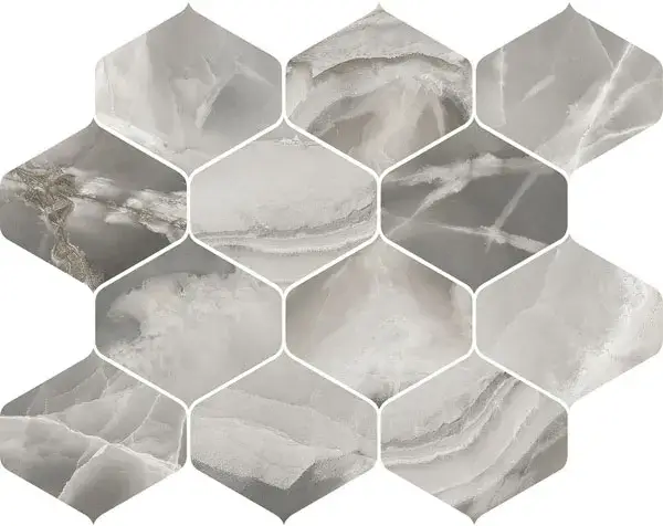 Мозаика JADE EMATITE DECORO NINFA 27,7X35