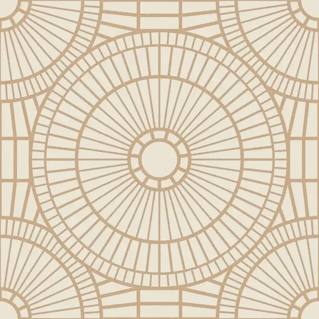 Керамогранит MOOOI NESTING ROOM DEC.LIBR. OWL GOLD NAT R60X60