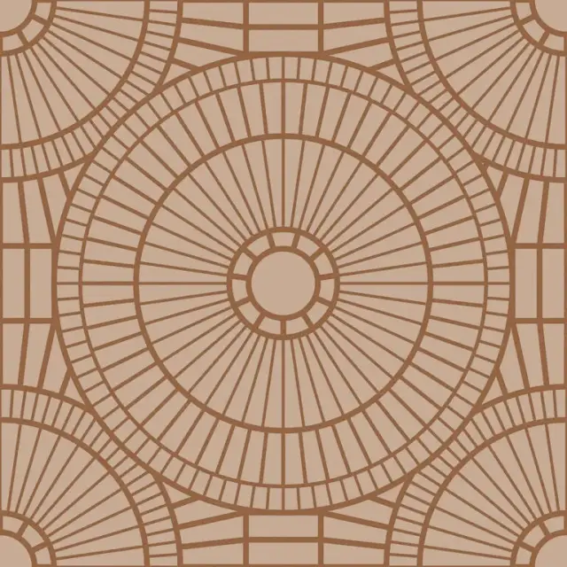 Керамогранит MOOOI NESTING ROOM DEC.LIBR.  OWL COPPER  NAT R 60X60