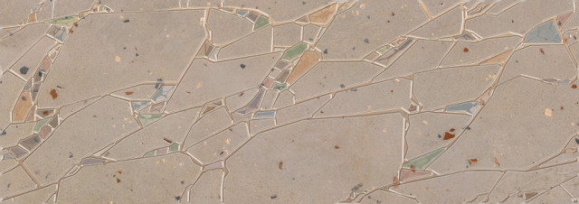 Terrazzo Decor Mocca Crystal 25.1x70.9