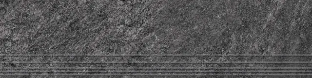Rocks dark grey серые темные, глазурованные Sugar 1200х300х9,5мм