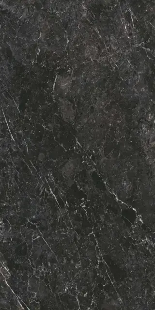 Марсель чёрный глянцевый обрезной 60x119,5x0,9