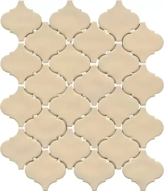 Арабески Марокко жёлтый светлый матовый 26x30x0,7