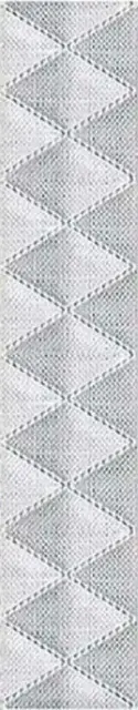 Бордюр Illusio Grey ''Geometry'' XX |31.5x6.2