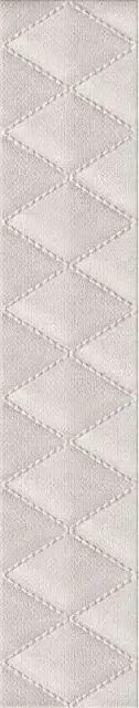 Бордюр Illusio Bianco ''Geometry'' XX|6.2x31.5