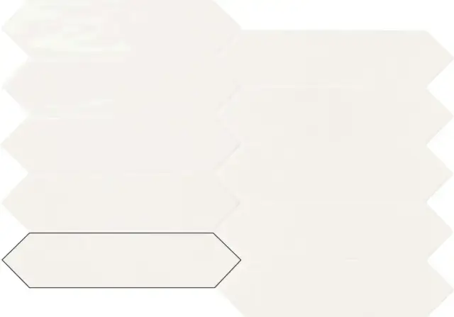 Picket Modern White 6x26