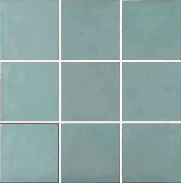 Contemporary Aqua Sea 15x15