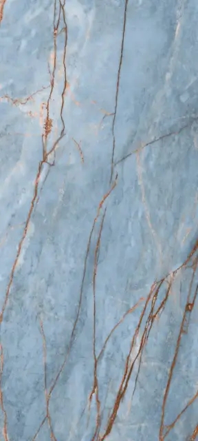 Heritage Azure Silk ZZ 120x280    