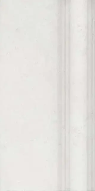 Плинтус Гране белый матовый обрезной 20x40x1,6
