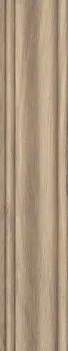 Плинтус Монтиони бежевый тёмный матовый 8x39.6
