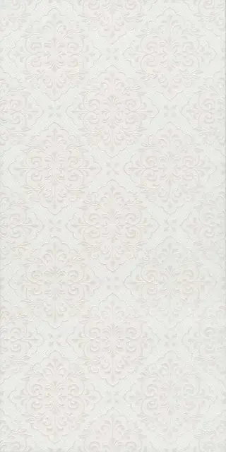 Флориан белый матовый структура обрезной 30x60