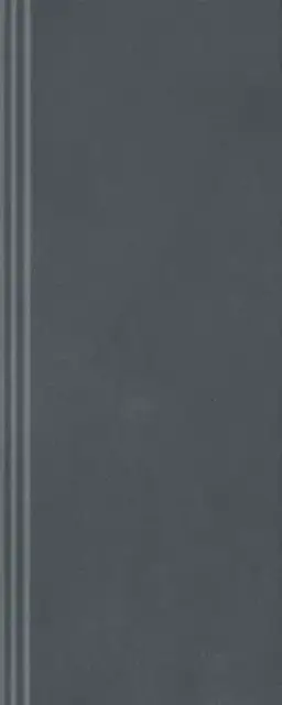 Плинтус Чементо антрацит матовый обрезной 12x30
