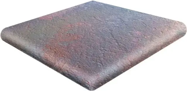 Керамическая плитка Esquina Redonda Metal Red