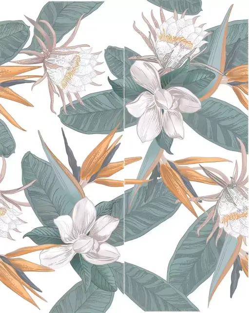 Панно Strelitzia (2 шт) 40.2x50.5