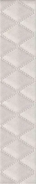 Бордюр Illusio Bianco ''Geometry'' XX|6.2x31.5
