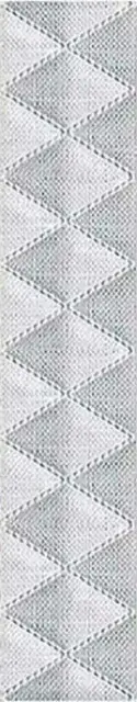 Бордюр Illusio Grey ''Geometry'' XX |31.5x6.2