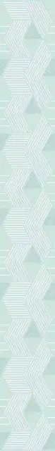 Бордюр LOUNGE MINT GEOMETRIA XX  |6.2x50.5