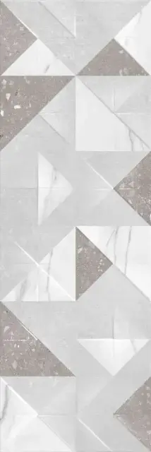 Origami grey wall 03 XXZZ 30х90