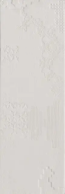 MUTINA PATCHWORK RELIEF BIANCO 18х54