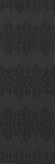 MUTINA GARLAND RELIEF NERO 18х54