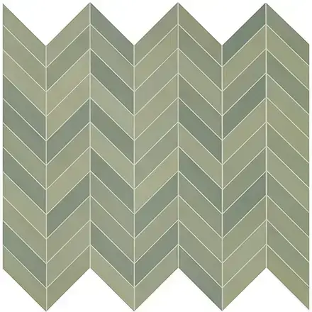 MUTINA MEWS GREEN CHEVRON 5.5х19.6