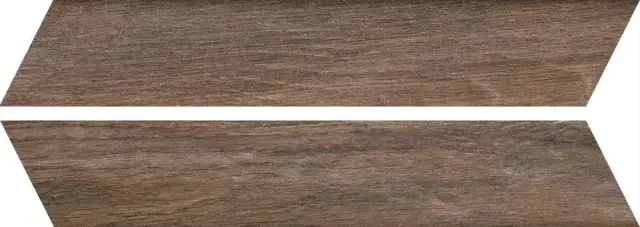 Керамическая плитка VNTG BRUNE CHEVRON 7,5x40,7