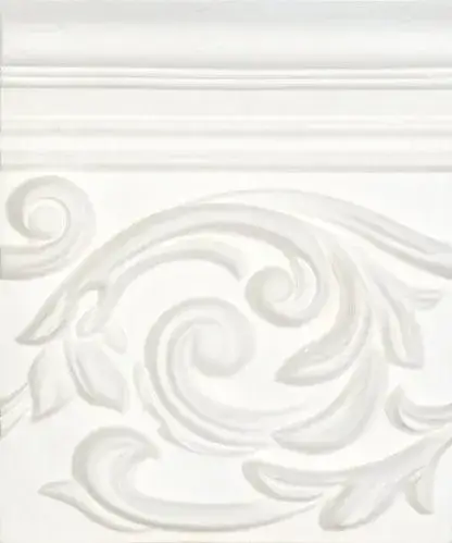 Керамическая плитка DECOR POESIA WHITE 17,8X15