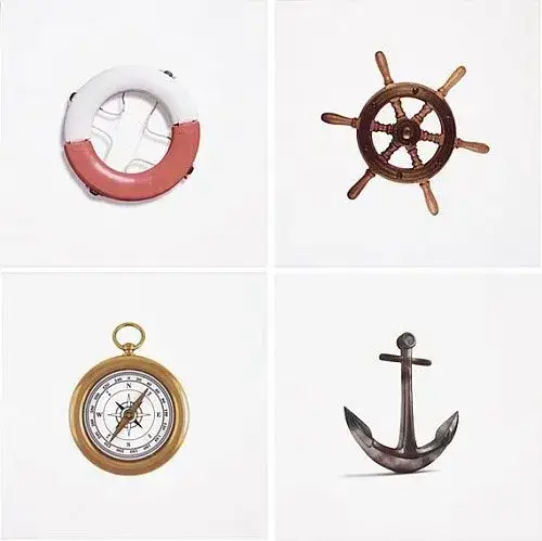 Керамическая плитка DECOR MIX MARINE BLANCO 20X20