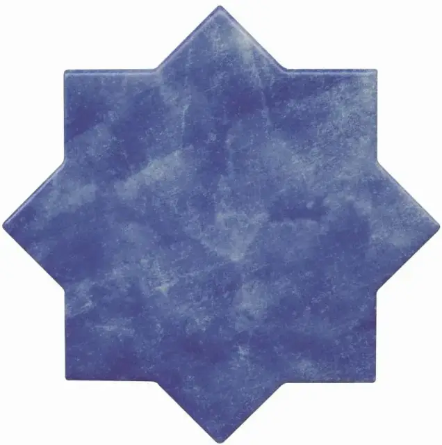 Керамическая плитка BECOLORS STAR 13,25X13,25 ELECTRIC BLUE