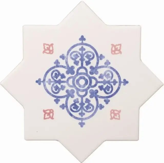 Керамическая плитка BECOLORS STAR 13,25X13,25 DEC. ARABESQUE