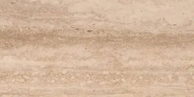 Керамическая плитка 60x120 Marble Travert. Beige Liso 10mm.
