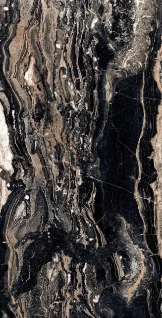 Керамическая плитка 60x120 GALAXY BLACK HIGH GLOSSY