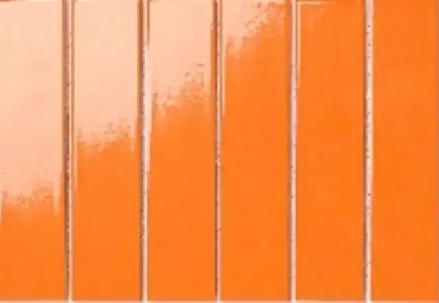Mosaic 4.5x19.5 Y45P737 Оранжевая глянцевая 28.8x19.5