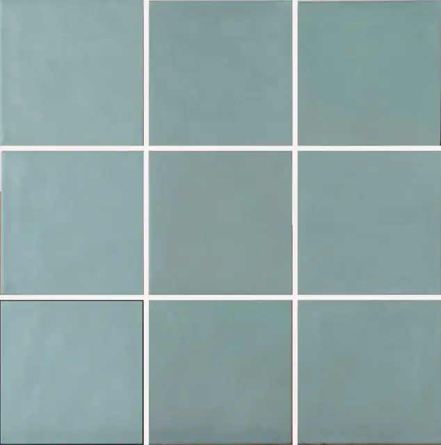 Contemporary Aqua Sea 15x15