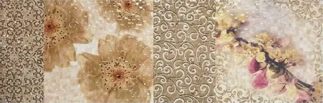 Керамическая плитка Декор Тиволи бежевый / Dec. Tivoli beige