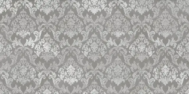 Керамическая плитка Люче дамаско плата/серебряный / Декор 31.5*63 Luce Damasco plata/silver