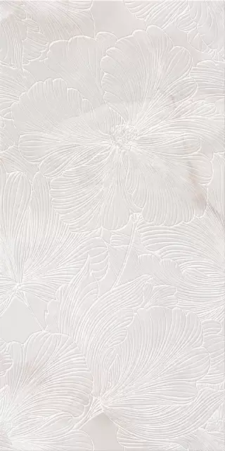 Керамическая плитка Оникс белый цветы / Плитка 31.5*63  Onix blanco fiori 33 9шт/кор