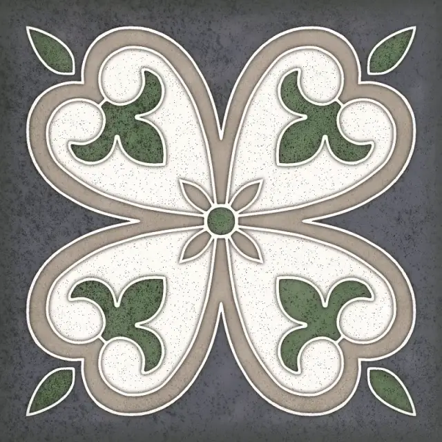 Керамическая плитка Смальта декор 4 синий / Плитка Smalto décor 4 blu 15*15