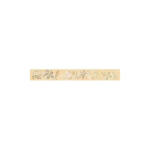 Керамическая плитка Элисса цветок песочный / Бордюр 50.5*6.2 Elissa sabbia fiore 1c